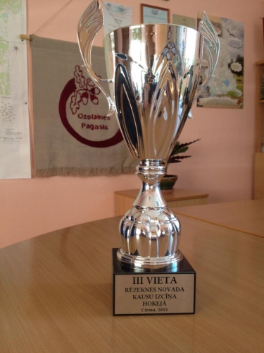 3.vieta 2015. gada Rēzeknes novada kausa izcīņa hokejā Cirmā_1