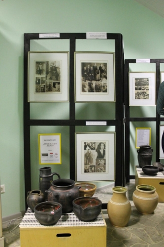 Fotoizstādes un keramikas izstādes atklāšana Ozolaines pagasta foaijē_13